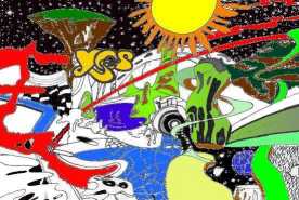 Yes drawing with colour