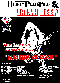 Masters of Rock poster